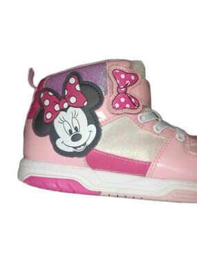 Disney Minnie Mouse Shoes Pink Children Size 12 Disney Junior RARE